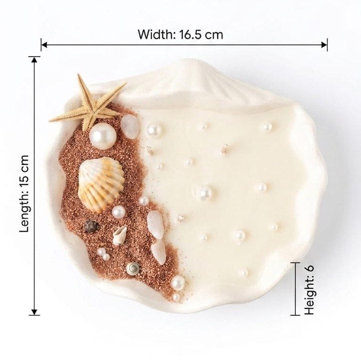 Seashell Decorative Candle