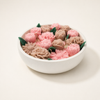 Luxury Scented Rose & Flower Candle Arrangement