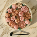 Luxury Scented Rose & Flower Candle Arrangement