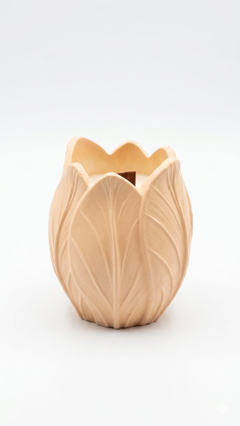 Luxury Pastel Tulip Scented Candle