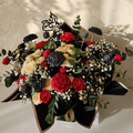 Luxury Hybrid Bouquet (35-40 Floral Candle & Fresh Baby Roses)
