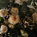 Luxury Hybrid Bouquet (35-40 Floral Candle & Fresh Baby Roses)